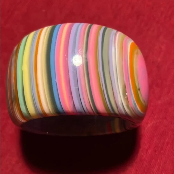 Sobral Colorful Resin Bangle - Picture 8 of 8